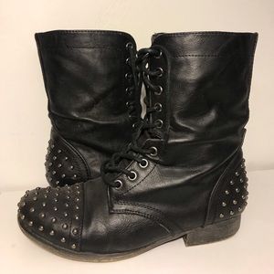 Madden Girl combat boots